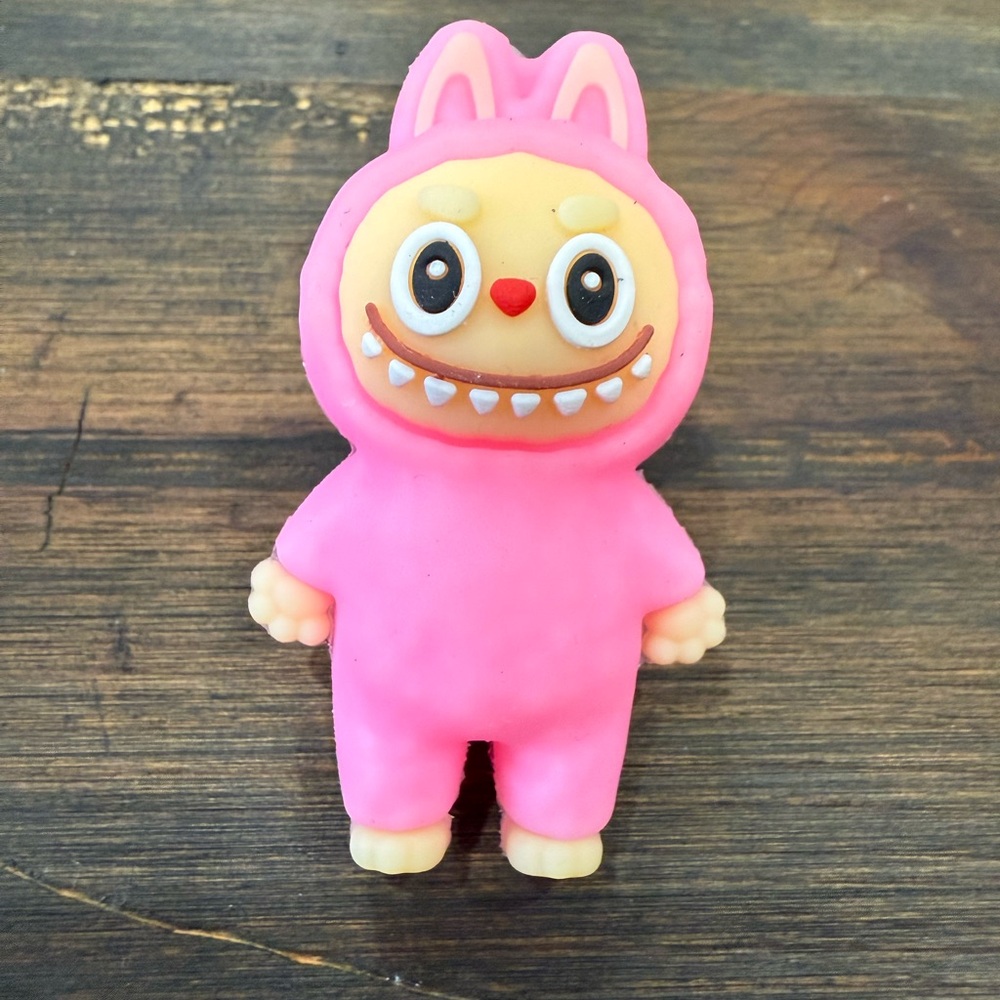 Pink Bunny Costume Toy Figure